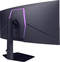 Moniteur de jeu ultra-large 34 pouces 180 Hz, écran PC incurvé VA pour l'e-sport, avec audio VGA, fabricant OEM, 99 % sRGB, 1 ms
