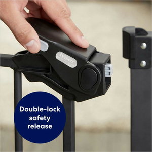 Valla y bolígrafo de seguridad para puerta de mascotas moderna con cierre automático - Product Image 3