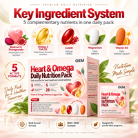 Pack Nutrition Quotidienne Omega CoQ10 Vitamine D3 Marque Blanche – Fabricant OEM ODM Formule Personnalisée
