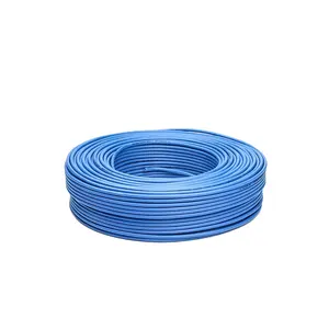 1*10mm2 H07V-K terra cabo verde/amarelo estanhado e UV resistente PVC cabo único flexível isolou fio de cobre único núcleo