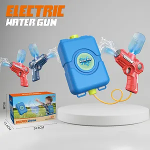 Лидер продаж, 2024 летний Электрический рюкзак, водяной пистолет, игрушки для детей, игры для стрельбы на открытом воздухе, armas de juguete