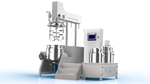 Machine d'émulsification homogène sous vide à levage hydraulique par le bas - Product Image 6