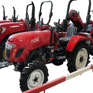 Güçlü güç ile tarım için yaygın olarak kullanılan çiftlik traktörü 25HP 30HP 4X4 TY304/TX304 4WD tekerlekli traktör