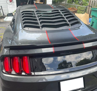 Couvre-lunette arrière en ABS Pare-soleil Ventilation pour Ford Mustang 2015-2023