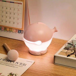 Lámpara de Noche de PVC con Forma de Pez de Madera, Luz de Oración para la Bendición, Regalo con Ajuste de Tres Colores, Lámpara Percusiva, Juguete de Regalo - Product Image 3