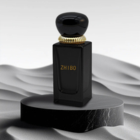 Échantillons gratuits, boîte en papier personnalisable, couleur assortie, emballage cadeau pour parfum, flacon de parfum en verre de luxe vide de 50 ml