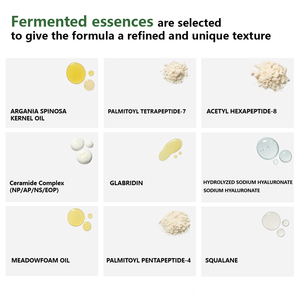 Crema Viso Idratante Rassodante e Lifting Coreana con Polipeptidi Fermentati, Booster Vegano al Collagene con Oli Essenziali Naturali - Product Image 2