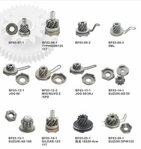 Engrenage d'arbre de démarrage de moto à 4 temps CDI personnalisé en usine pour <span class=keywords><strong>scooter</strong></span> <span class=keywords><strong>Yamaha</strong></span> MIO M3 (métal) - Product Image 6