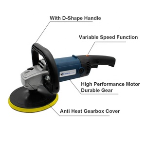 1200W 180mm Da Auto mojado pulidor eléctrico de Metal Flex Pulidora cera Pulidora - Product Image 4