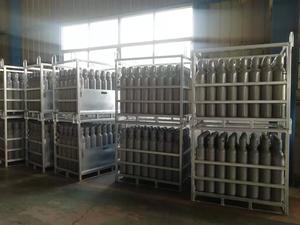 กรงนิรภัยสำหรับถังแก๊สโลหะสำหรับงานหนัก ถังแก๊ส OEM ถัง TPED ขนาด 8 ลิตร ถัง ISO - Product Image 3