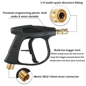 Pistola para Lavar Autos, Rociador a Presión, Pistola de Detallado, Pistola de Lavado de Autos, Pistola de Hidrolavadora - Product Image 4