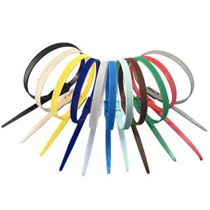 Colorful Self Locking Plastic 7.5x350mm Nylon Cables Ties for Playground