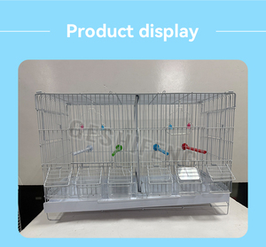 Vente en gros de cages confortables en métal pour oiseaux pivoine inséparable perroquet - Product Image 4