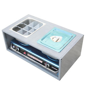 Butterfly Roasted Fragrance Commercial Deep <b>Fryer</b> Double-eye Gas Model 1513 For Food Vendors - Product Image 1