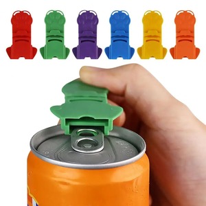Colorful <b>Plastic</b> Paw Print <b>Bottle</b> Opener Portable Multifunction Beer Soda Can Tab Opener Kitchen Bar Gadget Wholesale - Product Image 2