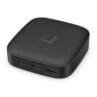 Boîtier TV Android 14 OEM/ODM d'usine avec Amlogic S905X5M Quad Core, prise en charge du streaming 4K, 2 Go de RAM, 16 Go, Wi-Fi 6 et commande vocale