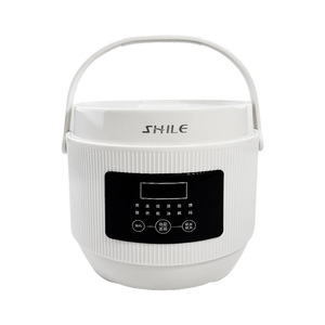 SL-Hot Sale 1L Mini Portable Rice Cooker Household Multi-Function Plastic Housing <b>With</b> <b>Paddle</b> & Measuring Cup Accessory Ricecook - Product Image 6