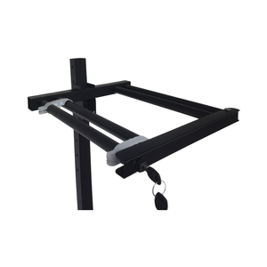Estante de Snowboard para esquí de coche <span class=keywords><strong>trasero</strong></span> de estilo deportivo de 2 pulgadas con cerradura de seguridad fácil acceso al maletero accesorios exteriores de diseño inclinable plegable - Product Image 3