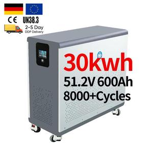 51.2V 600Ah Battery Pack | 30kWh Stackable Lithium Iron Phosphate <b>Energy</b> <b>Storage</b> <b>System</b> for Home & Commercial Solar - Product Image 2