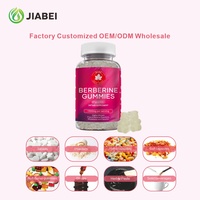 Fournisseur de compléments alimentaires Gummies santé Gummies à la berbérine Extraits botaniques pour soutenir l'immunité et la santé intestinale des adultes