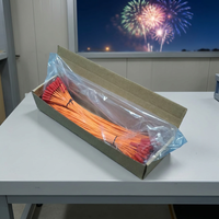 Allumeur électrique en plastique de 30 cm, 50 cm, 1 m, 3 m, 100 m, 500 m pour système de tir de feux d'artifice pyrotechniques froids