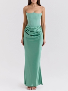 On Sale High Neck Sage Green Dress Custom Colors Available | Alibaba.com On Sale High Neck Sage Green Dress Custom Colors Available | Alibaba.com