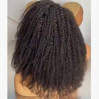 Perruques Lace Front Afro Kinky Bouclées Complètes en Gros, Extensions de Cheveux Naturels pour Femmes