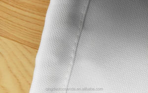 Vải trắng biểu tượng tùy chỉnh thể thao dây rút trống thăng hoa Ba Lô Túi - Product Image 5