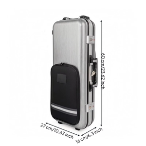 Estuche Rígido Portátil <span class=keywords><strong>de</strong></span> ABS para Saxofón Alto, Impermeable, para Práctica Diaria y Viajes al Aire Libre - Product Image 5