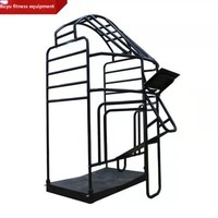 Équipement de fitness Huanyu LS20, rack d'étirement complet du corps à 360° avec barres parallèles simples, tractions universelles, usage commercial