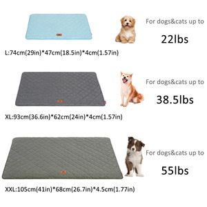 Cama para Perros <span class=keywords><strong>de</strong></span> Cáñamo con Patrón Sólido para Todas las Estaciones, Ecológica, Certificada por OEKO-TEX, Lavable, Cálida y Cómoda, Específica para Mascotas - Product Image 4