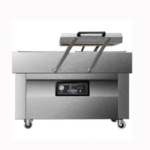 เครื่องบรรจุภัณฑ์สูญญากาศแบบอัตโนมัติสองห้อง DZ-600 2QX พร้อมระบบควบคุม PLC ความแม่นยำสูง สำหรับงานหนัก - Product Image 3