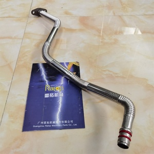Tuyau de raccordement de vidange d'huile du turbocompresseur PC200-8 6D107 6754-51-8100 6754518100 3975076 - Product Image 2