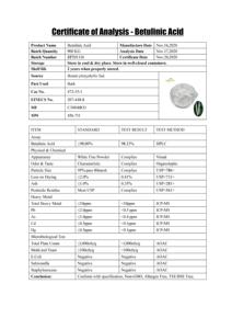 Extrait d'écorce de bouleau de qualité alimentaire Acide bétulinique Ingrédient actif Inuline Poudre blanche en bouteille Tambour Emballage Fabrication Approvisionnement - Product Image 2