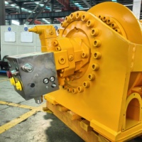 Treuil hydraulique de levage lourd PEKA 25 tonnes, construction en fonte, hauteur de levage 50 m, pour l'approvisionnement en usine, la construction et l'exploitation minière