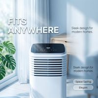 Climatiseur portable JF-107, déshumidification et purification, télécommande, écran tactile, 12000 BTU, 3300 W