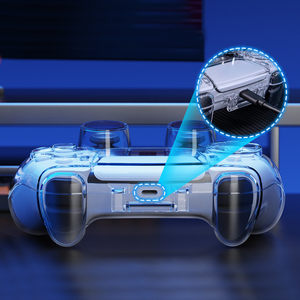Housse de protection transparente pour PC Play station 5 pour <span class=keywords><strong>PS5</strong></span> Controller Skin Case Cover Storage Box - Product Image 4
