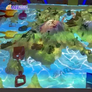 AR Interactive Sandbox Jogo De Projeção Interativo Mesa De Areia Mágica Para Crianças