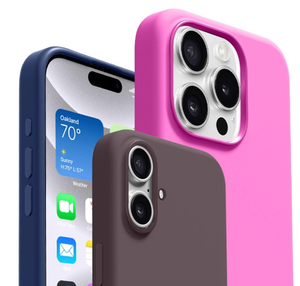 Luxury Magnetic Liquid Silicone Cae for iPhone 16 Pro Max with Magnetic Animation Camera <strong>Touch</strong> Button 16 Plus <strong>Protective</strong> case - Product Image 1
