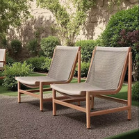 Ensemble de salon de jardin en rotin avec table et chaises, design moderne et simple, structure en alliage d'aluminium, pour balcon, jardin, cour