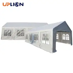 Uplion 4X10M不同尺寸Pe窗户简易车棚防水遮阳贸易展览帐篷优质户外临时车棚