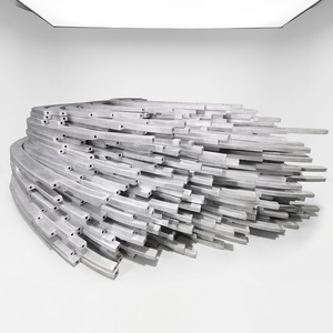 Plaques de plafond en fibre de verre contemporaines, à encastrer, acoustiques, résistantes au feu, pour grille de plafond d'hôtel - Product Image 3
