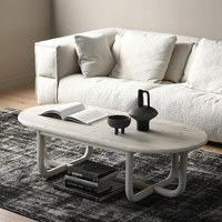 Boutique meubles de salon en pin blanc, tables en bois de luxe, table centrale en bois, table basse