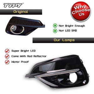 Relé de Señal de Giro Amarillo TYPY para Honda Fit Jazz Sport RS 2018 2019, Luz Diurna LED de 12V a Prueba de Agua, Luz Antiniebla para Automóvil - Product Image 4