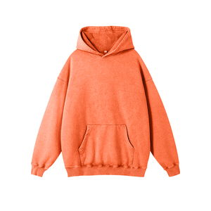 Ropa de <span class=keywords><strong>calle</strong></span> Fabricante Vintage Sudadera con capucha en blanco Logotipo personalizado Secado rápido Transpirable Lavado de piedra ácida Sudaderas con capucha de gran tamaño al por mayor - Product Image 3