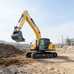 En stock, très demandée, Mini-excavatrice sur chenilles d'occasion XE200GA 2020, 21 tonnes, avec boîte de vitesses Cummins, moteur hydraulique et marteau brise-roche, puissance 125 kW - Product Image 5