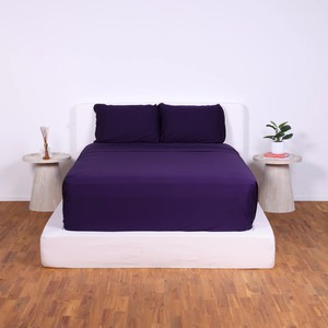 Sábana bajera de bolsillo profundo 3,0 con bordes de presión elásticos Funda de colchón ajustada para ropa de <span class=keywords><strong>cama</strong></span> de hotel y hogar - Product Image 6