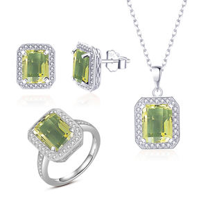 925 Серебряное винтажное квадратное кольцо из дымчатого кварца - Product Image 6