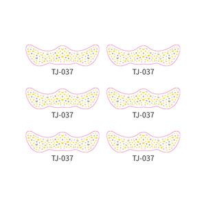 Pegatinas de Tatuaje Metálicas Doradas y Plateadas para la Cara, Adhesivos de Tatuaje Temporales a Prueba de Agua para Maquillaje de Belleza, para Mujeres, para Fiestas - Product Image 3