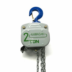 Kawasaki 2 Ton 9m Hand Chain Hoist Manual Lifting Block Portable Hook IP55 Protection for Truss Construction Works High Quality - Product Image 1